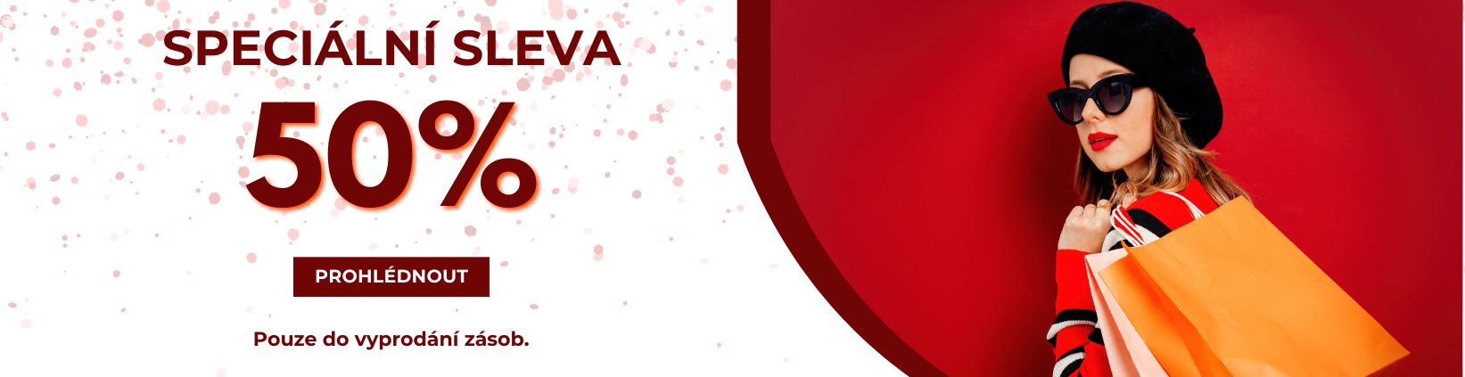 Speciální sleva 50%