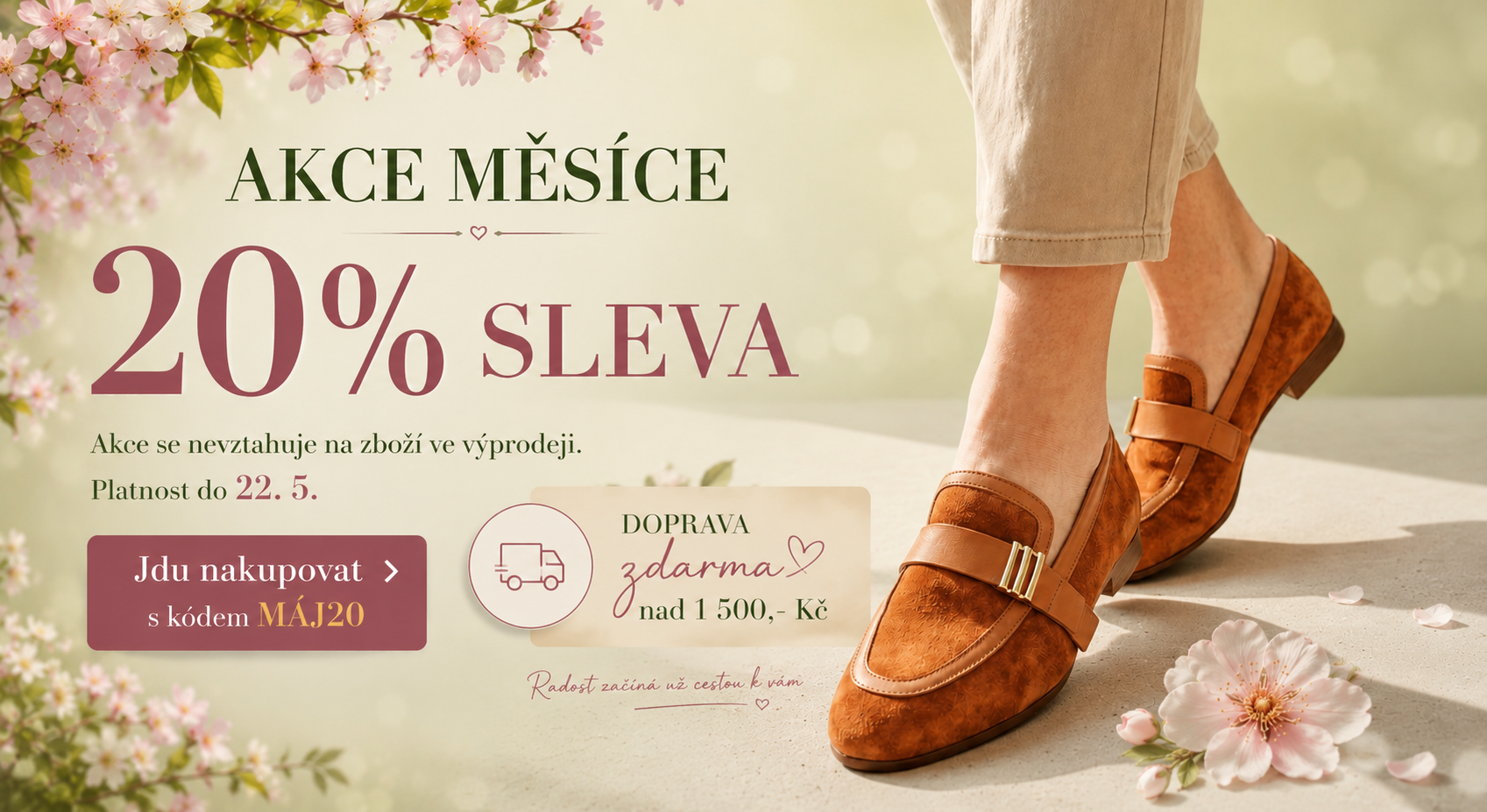 Akce měsíce 20% sleva