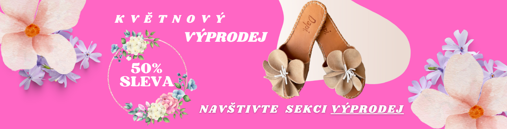 Květnový výprodej