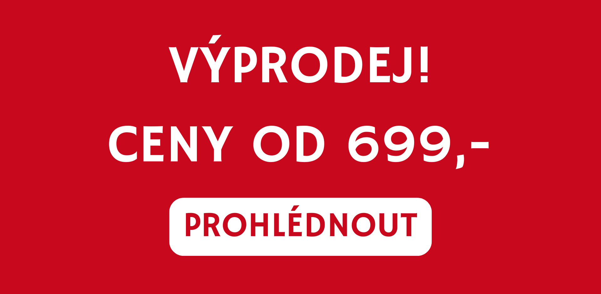 VÝPRODEJ