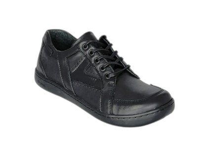 Dámské kožené polobotky Kacper černé 28990 G