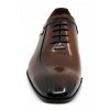Pánská luxusní společenská obuv Dapi manager hnědá 15625 (Velikost 40)