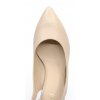 Dámské kožené lodičky Dapi béžové 27566 F (Velikost 35)