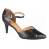 Dámská kožená společenská obuv Dapi černá 27764 F