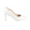 Dámské kožené lodičky Dapi bílá perleť 28091 F