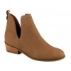 Dámská kožená kotníková obuv Dapi hnědá 28138 F