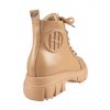 Dámská kožená kotníková obuv Dapi béžová 28310 F