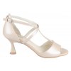 Dámská kožená společenská obuv Dapi béžová 28013 F