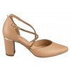 Dámské kožené lodičky Dapi béžové 28517 F