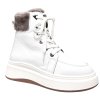 Dámská kožená kotníková obuv Dapi bílá 28819 G