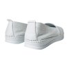 Dámské kožené mokasíny Dapi bílé 28970 G