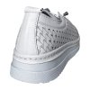 Dámské kožené polobotky Dapi perfor. bílé 28971 G