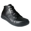 Dámská kožená kotníková obuv Kacper černá 29011 G