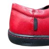 Dámské kožené polobotky Kacper červené 29016 G