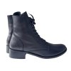 Dámská kožená kotníková obuv Dapi černá 29019 F