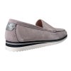 Pánské kožené mokasíny Dapi šedé 15899 G