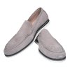 Pánské kožené mokasíny Dapi šedé 15899 G