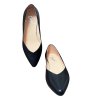 Dámské kožené baleríny Dapi černé 29031 G