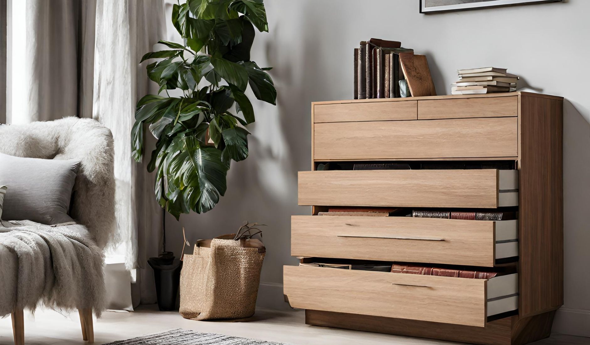 Hogyan lehet kreatívan használni egy komódot a hálószobában?