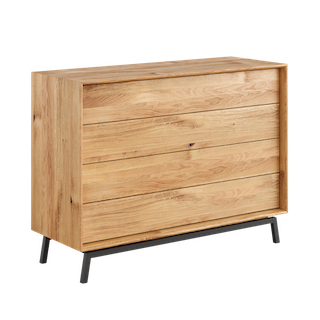Comò in legno massiccio per la camera da letto