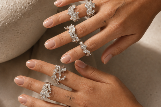 Dara Jewelry Lympha stříbrný prsten s perlami
