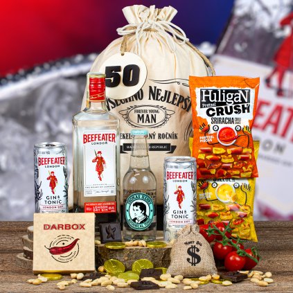 Pytel Gin Beefeater (Potisk Vše nejlepší)