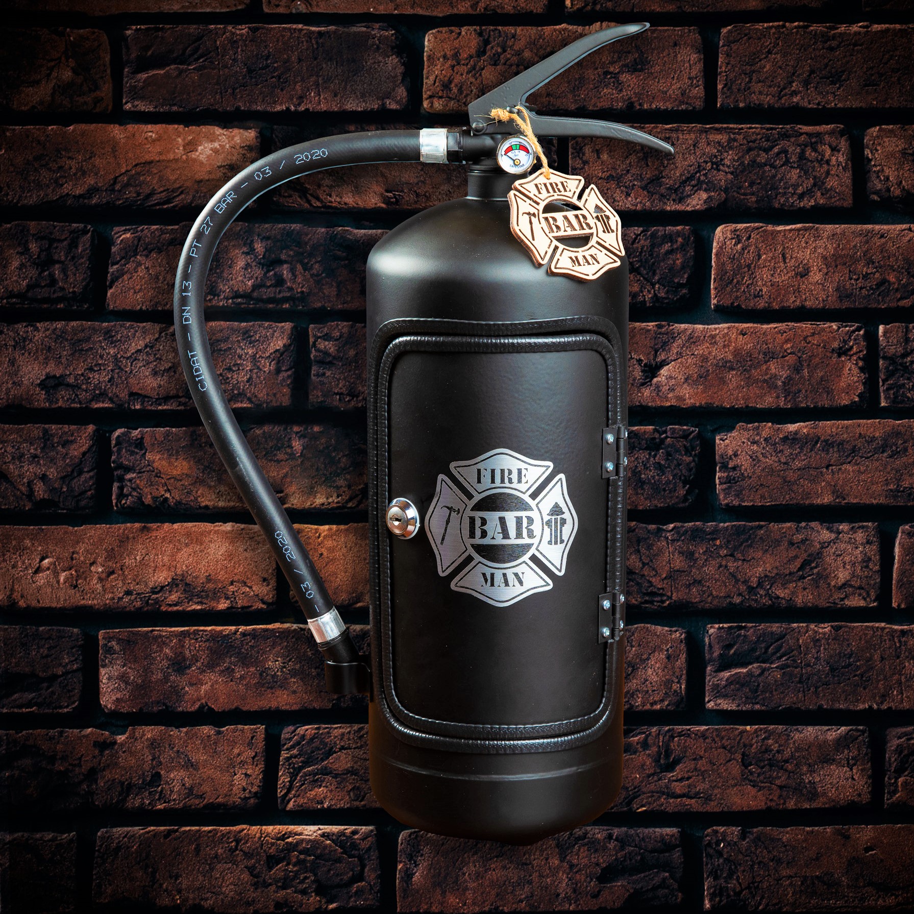 Poroltó minibár fekete