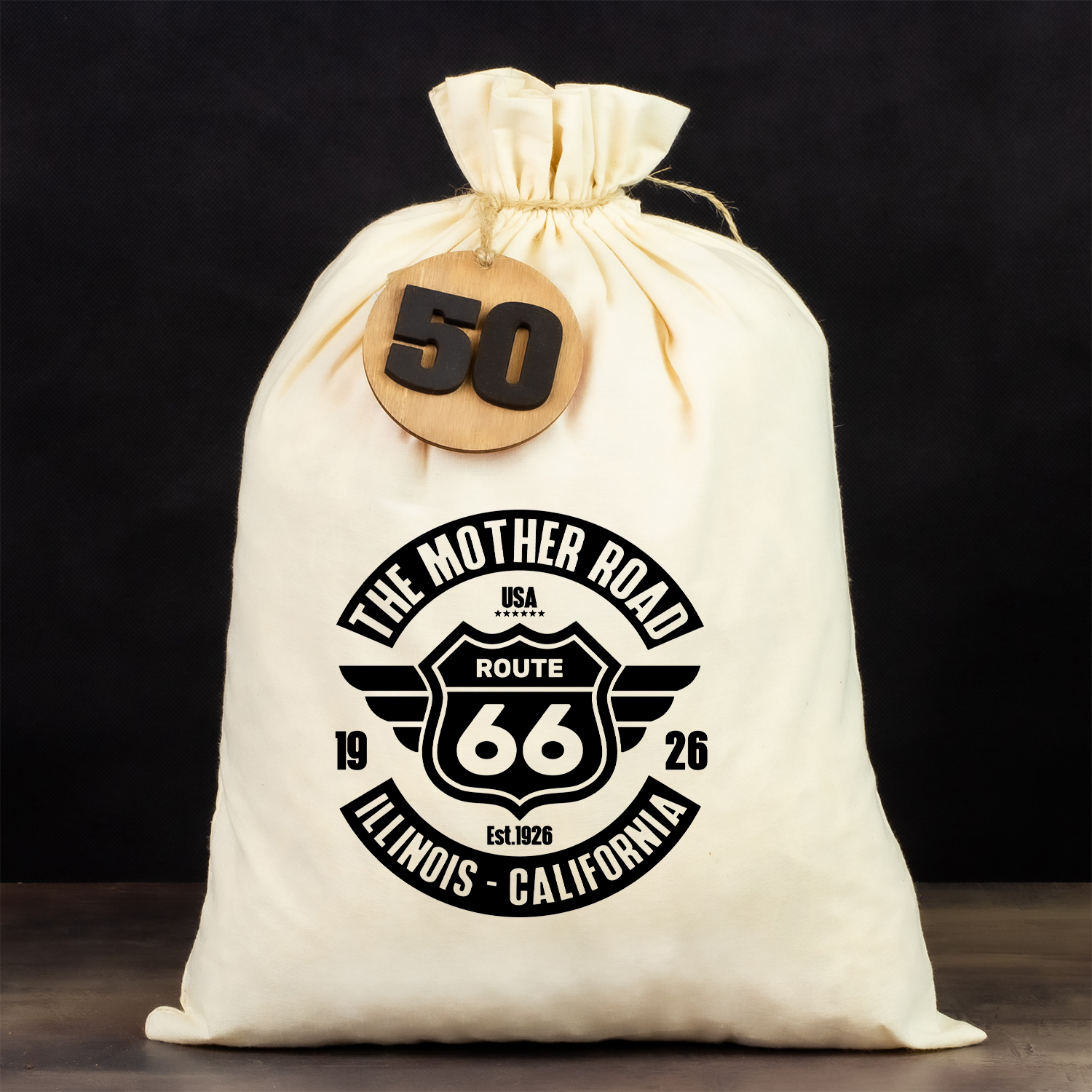 Bena s páčidlem, dárek pro tátu, bedna top secret LOGO: Route