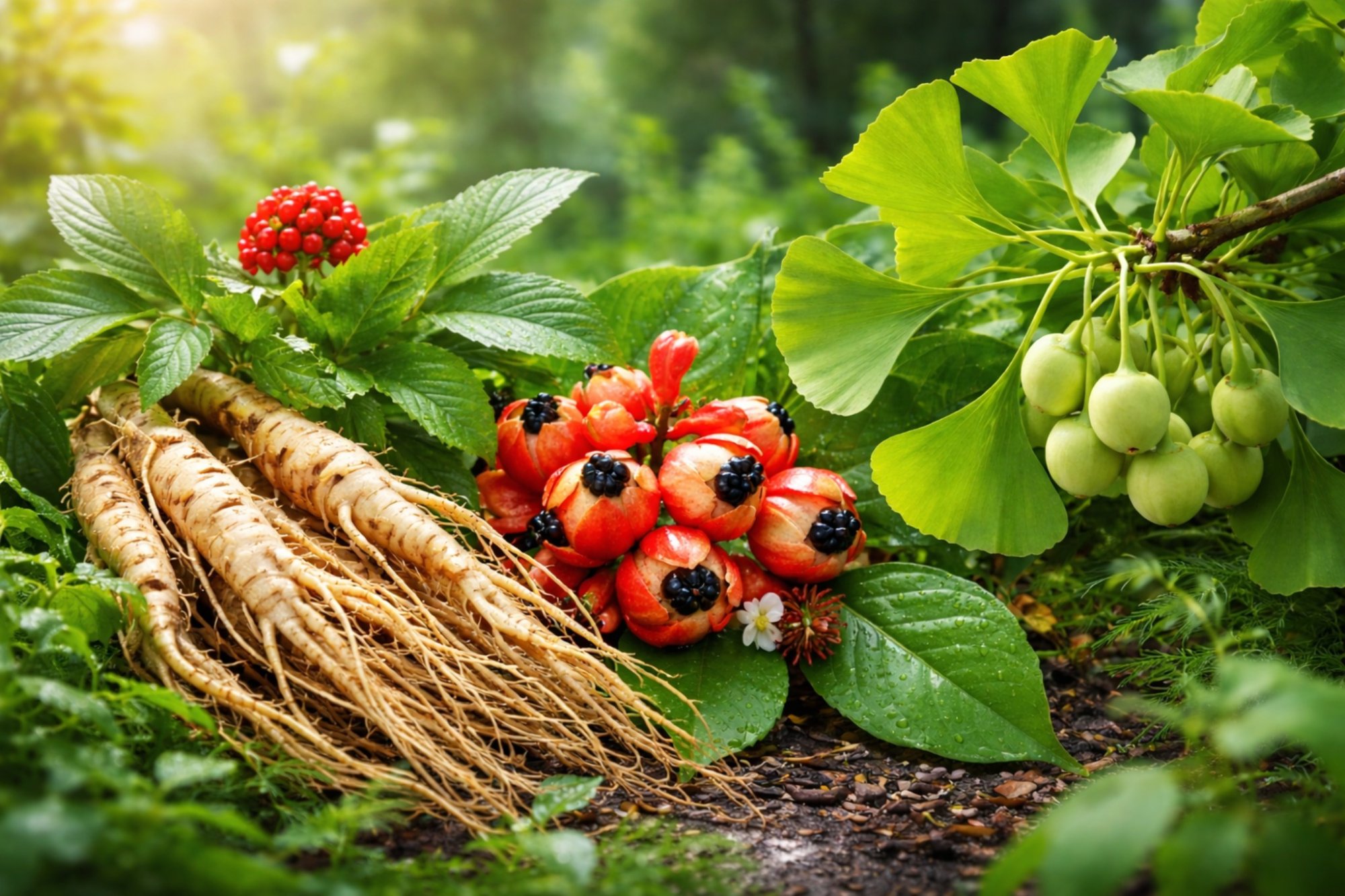 Ženšen, guarana a ginkgo biloba: Tři rostliny, jejichž síla spojuje svět