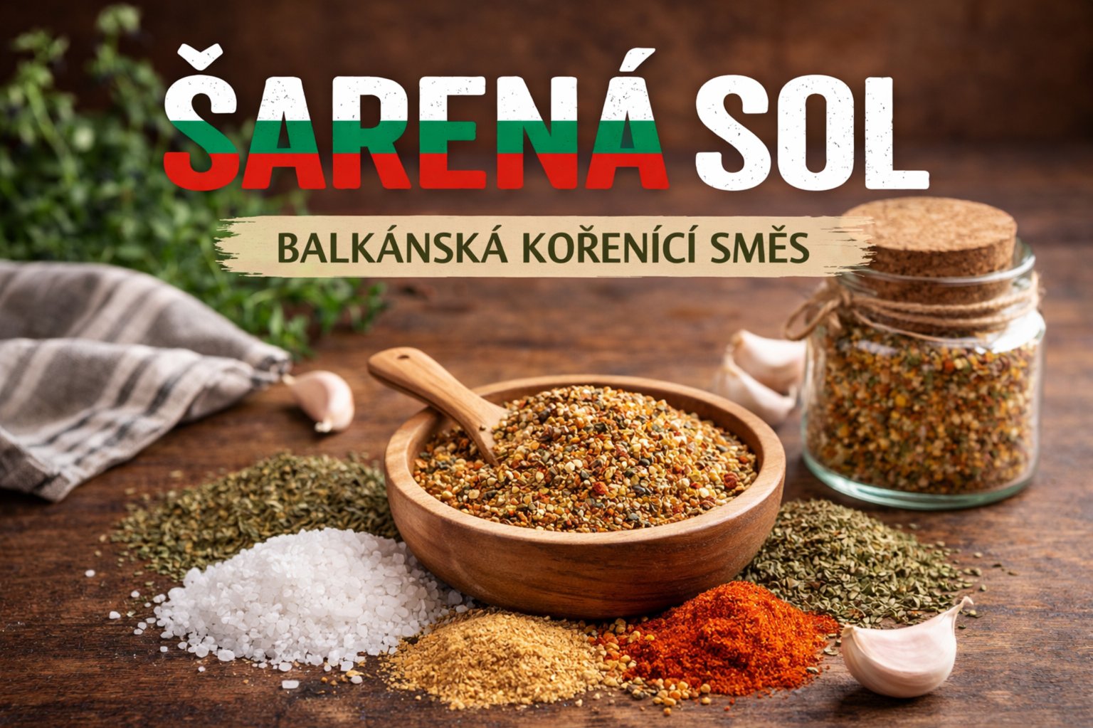 Recept na šarenou sol: jak si ji namíchat doma