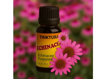 Tinktura Echinacea a květiny
