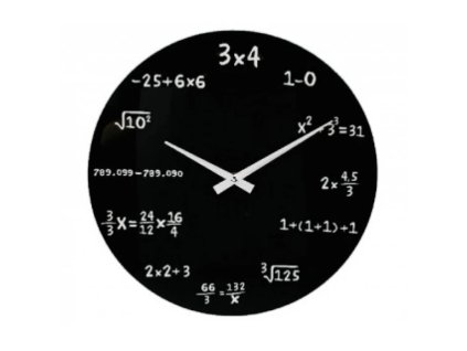 matematicke hodiny cierne 1 700x700