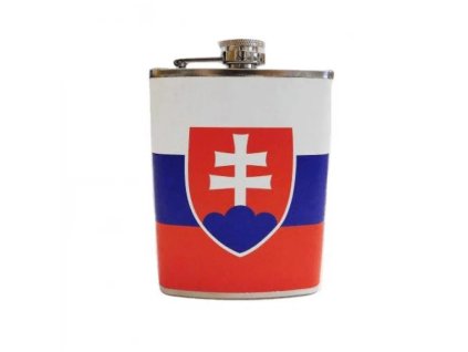 ploskacka so slovenskou vlajkou