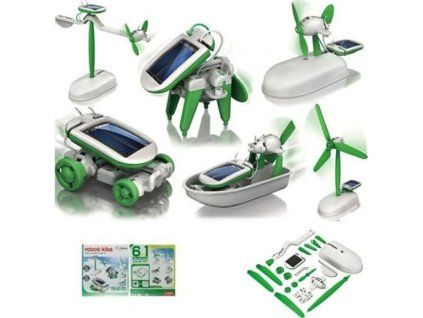 Solarna stavebnica - Solany robot 6v1
