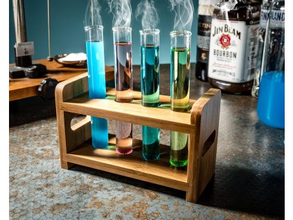 Panaky so stojanom Party skumavky