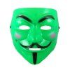 Anonymous maska – Guy Fawkes maska V for Vendetta, zelena