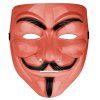 Anonymous maska – Guy Fawkes maska V for Vendetta, cervena