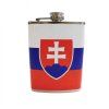 Ploskacka Slovensko s vlajkou a statnym znakom
