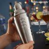 Shaker s receptami koktejlov Maxer