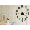 DIY nalepovacie hodiny na stenu