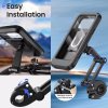 Vodotesny drziak mobilneho telefonu na bicykel motocykel a skuter (otocenie o 360°)