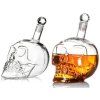 Dekanter lebka 650 ml – dizajnova karafa na whisky a alkohol