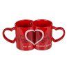 Hrnceky srdieckove 2 × 250 ml – romanticke salky pre par