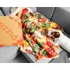 Pizza deka – okruhla prikryvka 120 cm