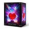 LED svietiaci medvedik s 3D efektom