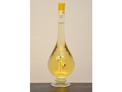 Ozdobná fľaša kvapka, s figúrkou lekára