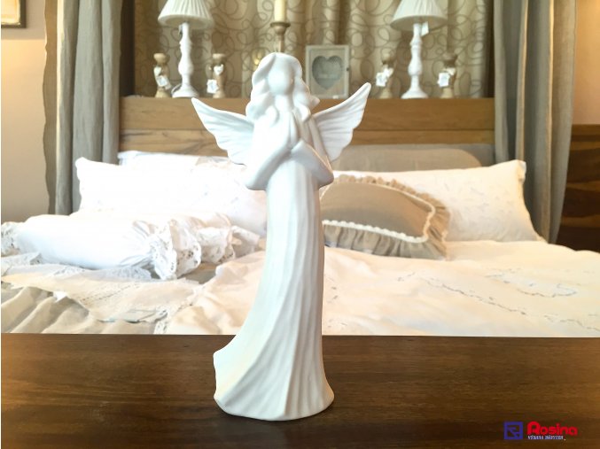 Soška Biely Anjelik modliaci 18cm, 9,90€, 16166TRE