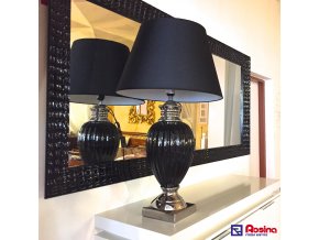 Lampa Luxury čierna 139,00€ + cylinder 25,00€ , 78cm, TRE