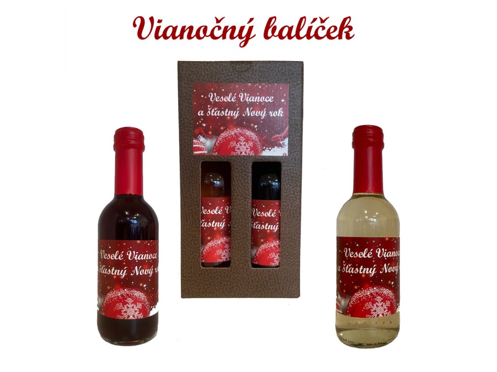 Vianocny balicek darcekovych vin