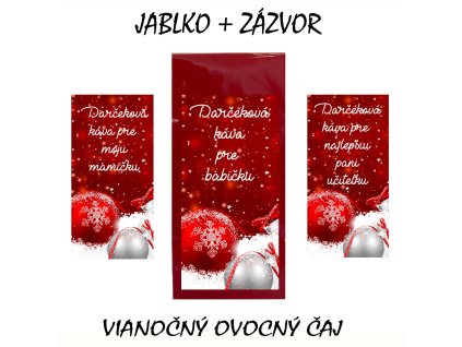 jablko zazvor vianocny caj